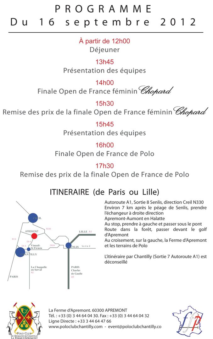 Bulletin de réservation 2012-3-4